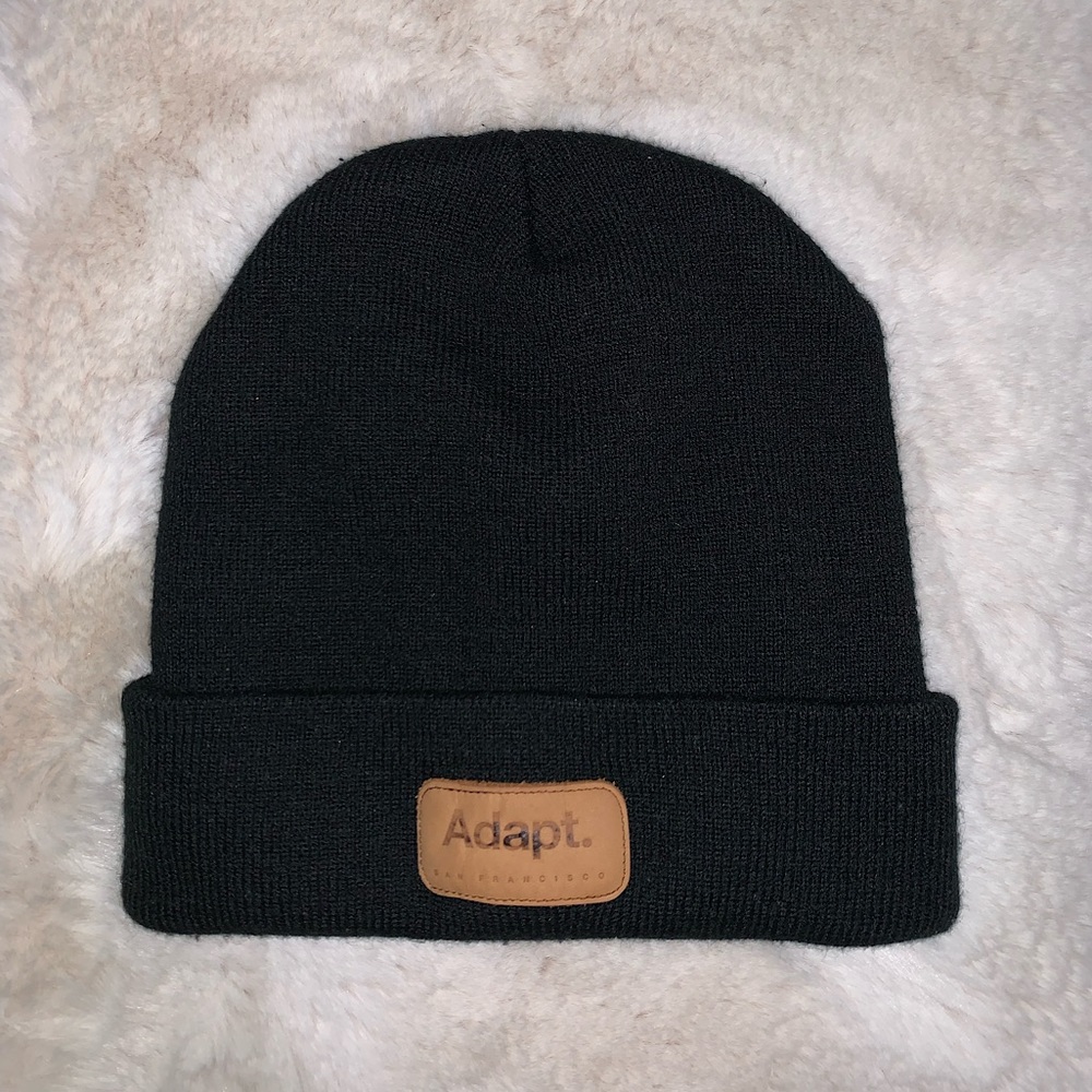 Adapt Black Beanie